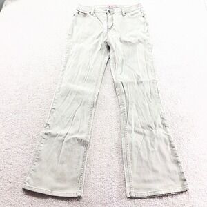 Faded Glory Bootcut Pants Womens 10 Average‎ Gray Stretch Denim Missy